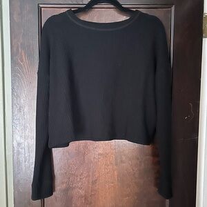 Beyond Yoga Black Long Sleeve Top medium